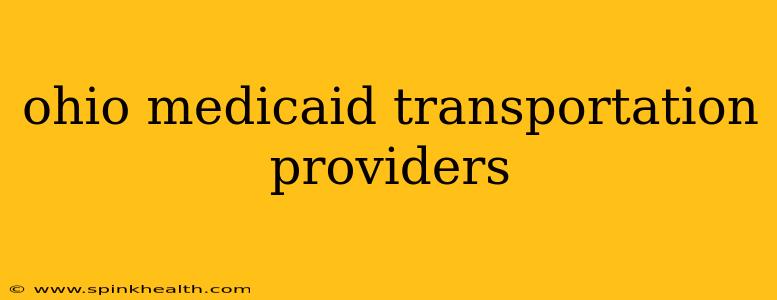 ohio medicaid transportation providers