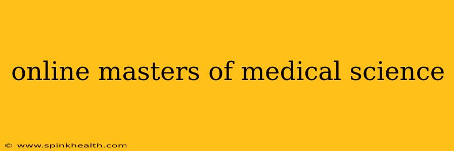 online masters of medical science