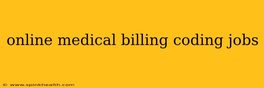 online medical billing coding jobs