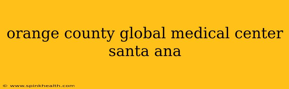 orange county global medical center santa ana