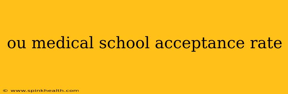 ou medical school acceptance rate