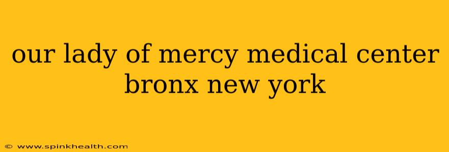 our lady of mercy medical center bronx new york