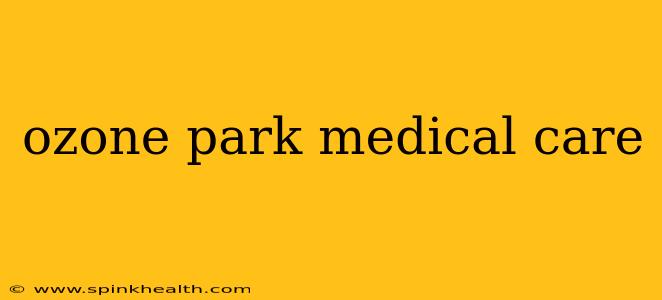 ozone park medical care
