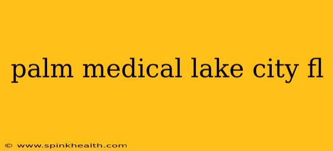 palm medical lake city fl
