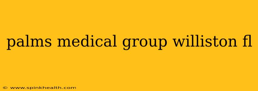 palms medical group williston fl