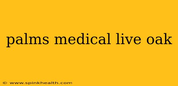 palms medical live oak