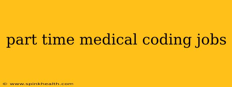 part time medical coding jobs