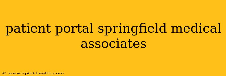 patient portal springfield medical associates