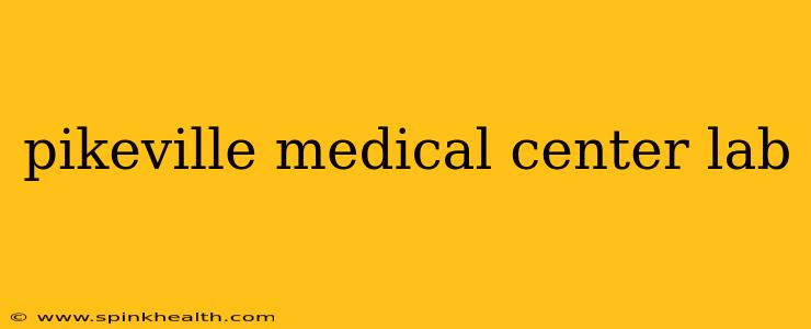 pikeville medical center lab
