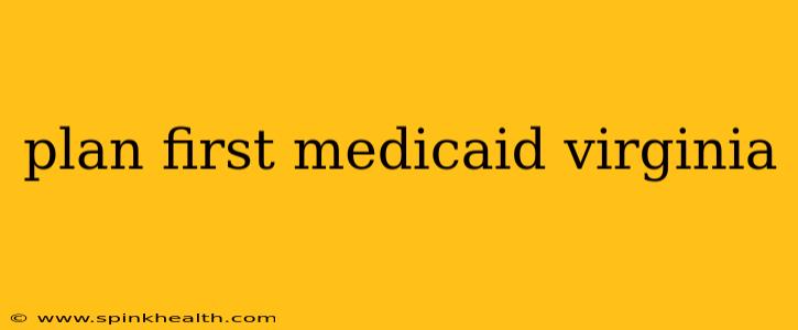 plan first medicaid virginia