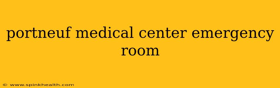 portneuf medical center emergency room