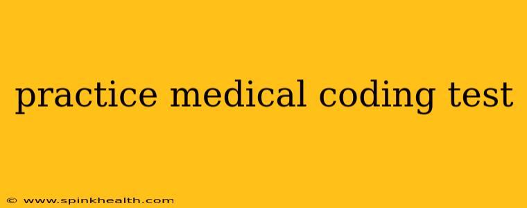 practice medical coding test