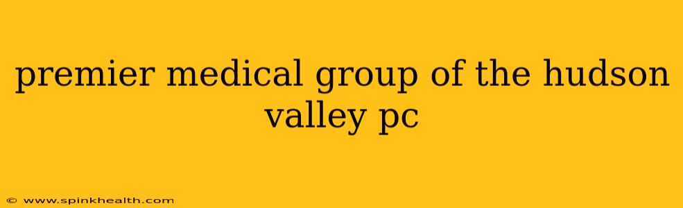 premier medical group of the hudson valley pc