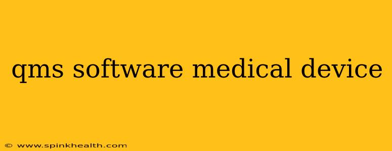 qms software medical device