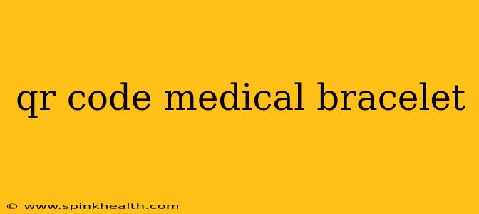 qr code medical bracelet