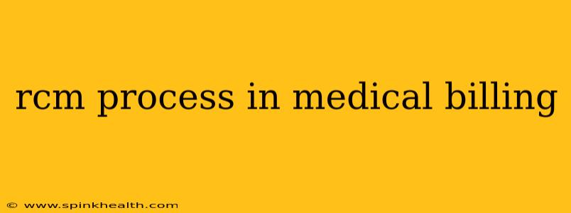 rcm process in medical billing