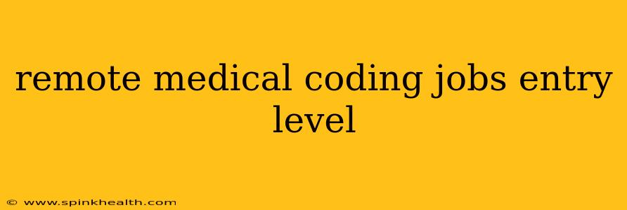 remote medical coding jobs entry level