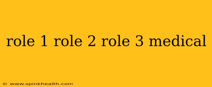 role 1 role 2 role 3 medical