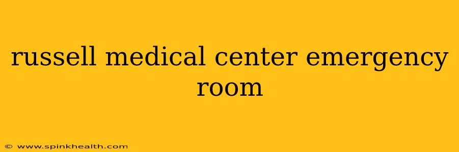 russell medical center emergency room