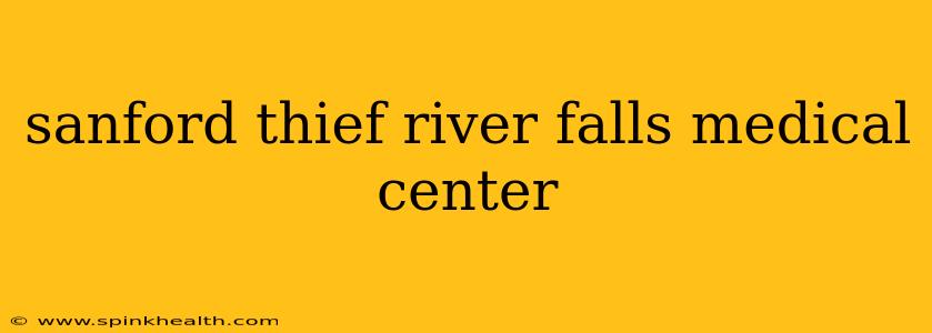 sanford thief river falls medical center