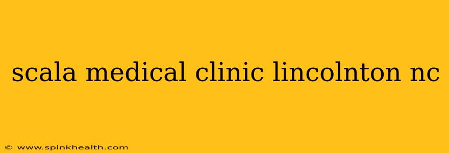 scala medical clinic lincolnton nc