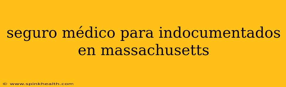 seguro médico para indocumentados en massachusetts