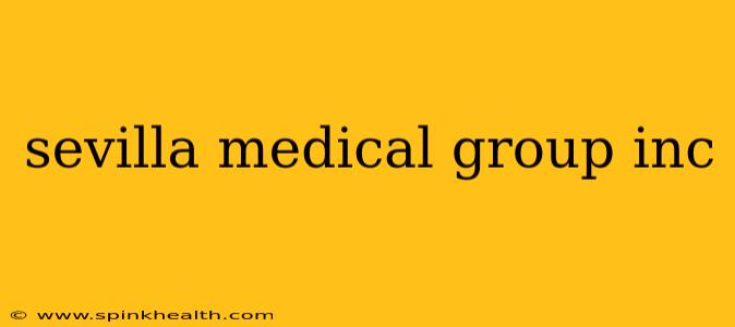 sevilla medical group inc
