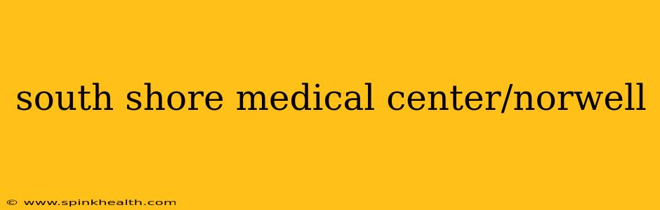 south shore medical center/norwell