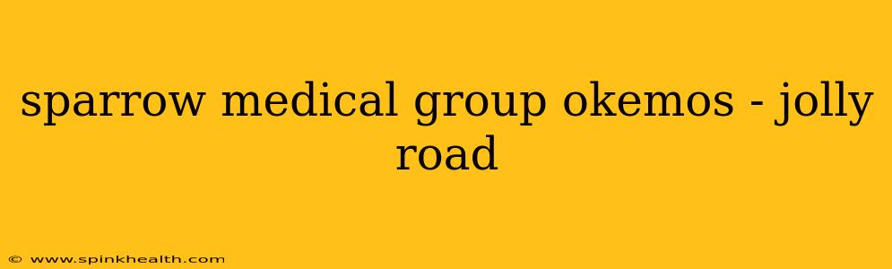 sparrow medical group okemos - jolly road