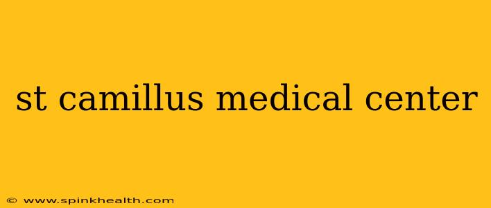 st camillus medical center