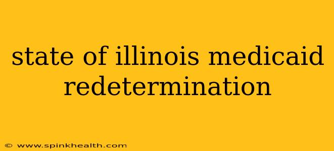 state of illinois medicaid redetermination