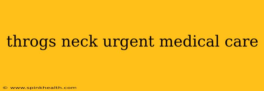 throgs neck urgent medical care