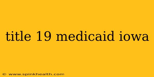 title 19 medicaid iowa
