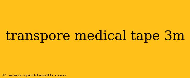 transpore medical tape 3m