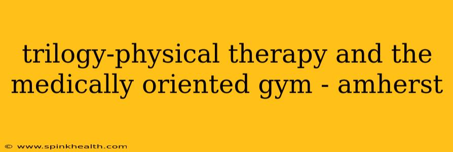 trilogy-physical therapy and the medically oriented gym - amherst