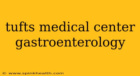 tufts medical center gastroenterology