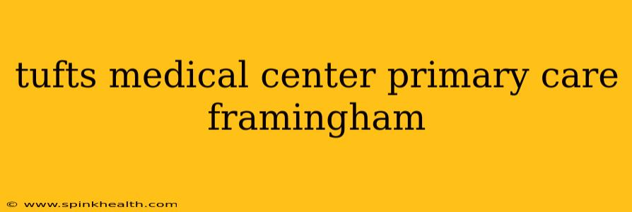 tufts medical center primary care framingham