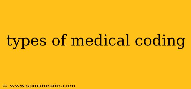 types of medical coding