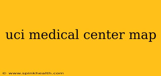 uci medical center map