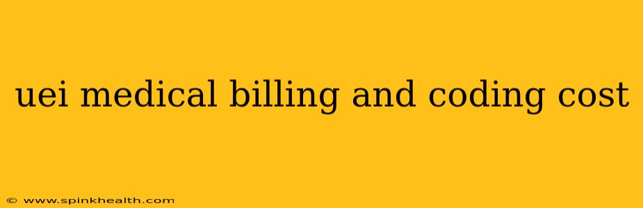 uei medical billing and coding cost