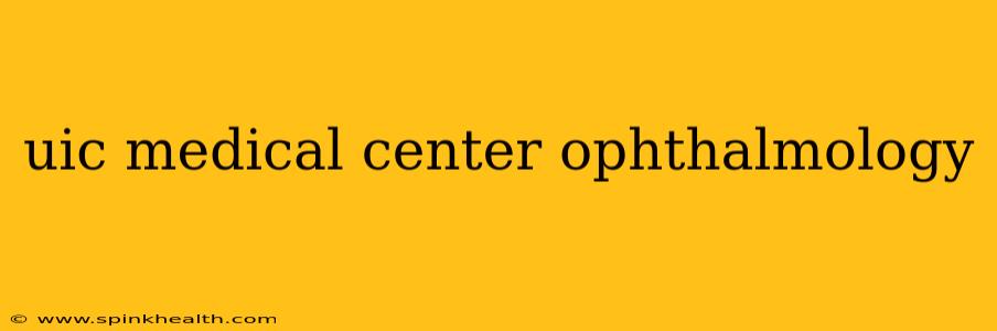 uic medical center ophthalmology