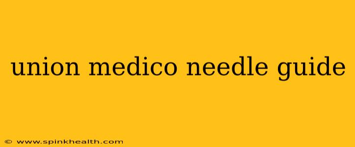 union medico needle guide
