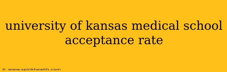 university of kansas medical school acceptance rate