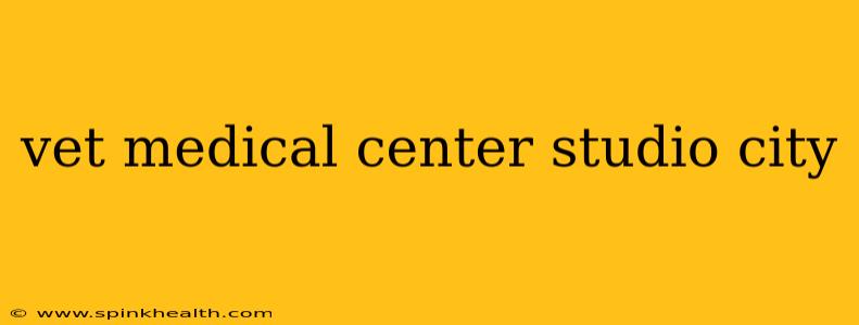 vet medical center studio city