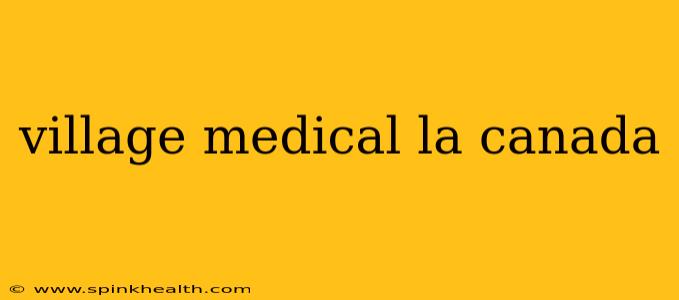 village medical la canada