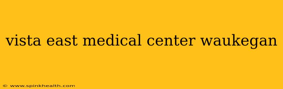 vista east medical center waukegan