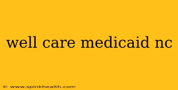well care medicaid nc