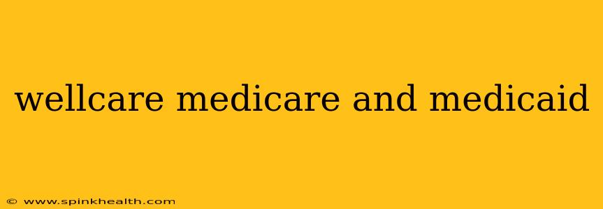 wellcare medicare and medicaid
