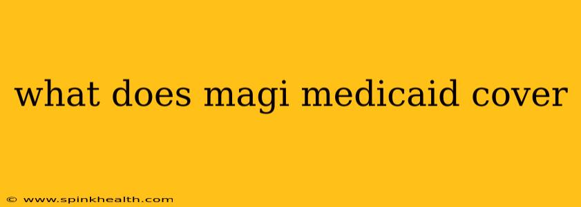 what does magi medicaid cover