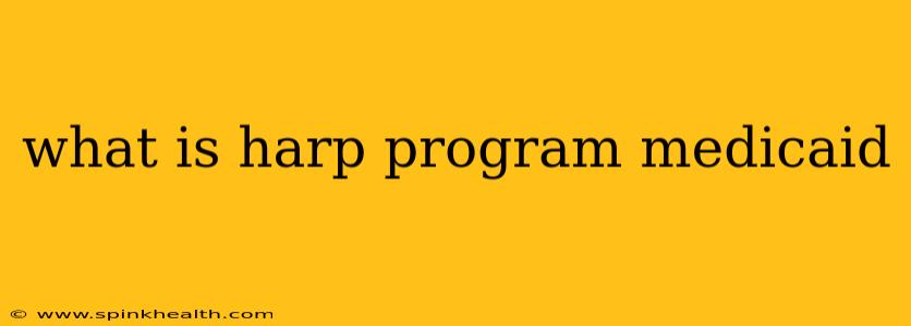 what is harp program medicaid